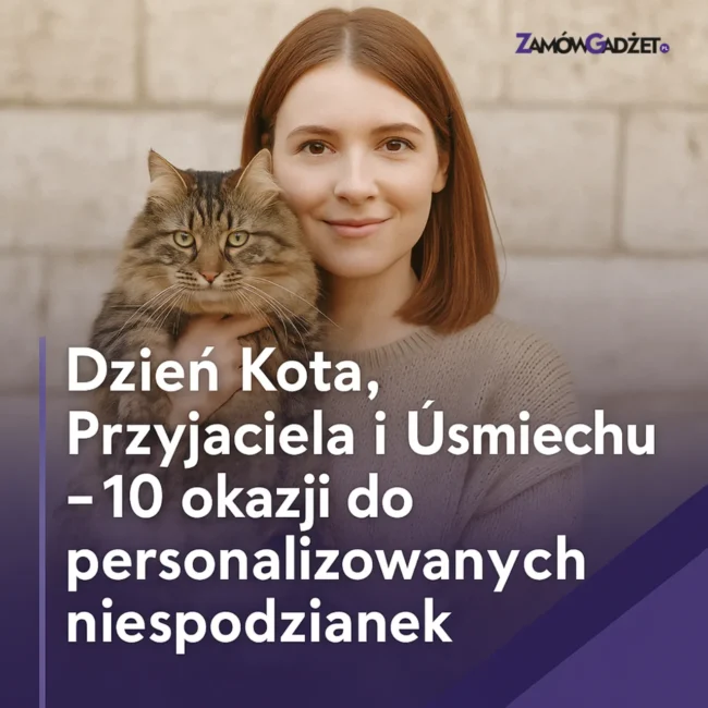 Dzień Kota, Przyjaciela i Uśmiechu – 10 okazji do personalizowanych niespodzianek