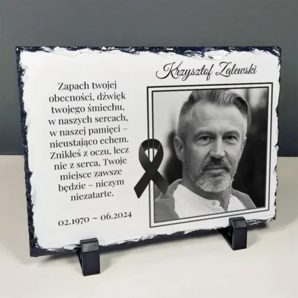 Foto granit Zdjęcie na pomnik stojące