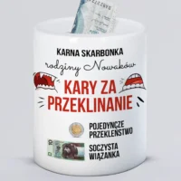 Karna skarbonka dla rodziny za przeklinanie