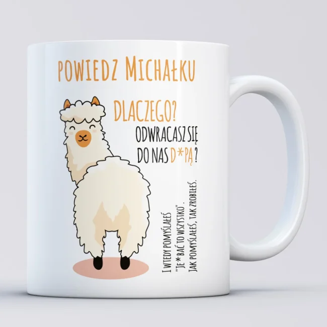 Kubek ALPAKA na odejście z pracy dla kolegi