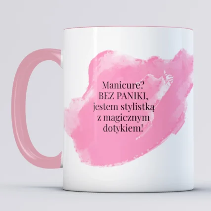Kubek dla Stylistki Paznokci nudne paznokcie