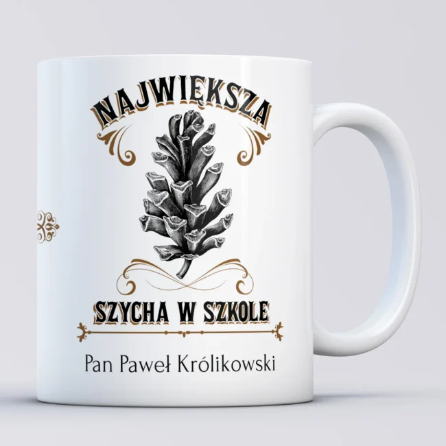 Kubek dla dyrektora największa szycha w szkole