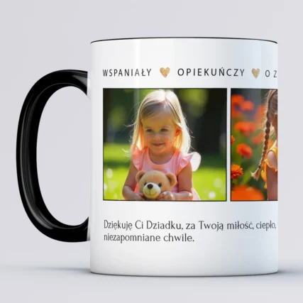 Kubek dla dziadka z nadrukiem UPOMINEK DLA DZIADKA