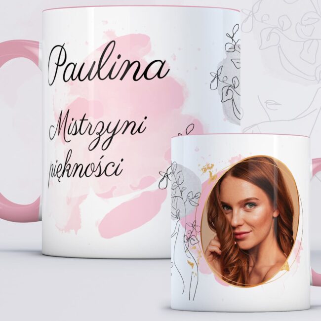 Kubek dla kosmetyczki na prezent