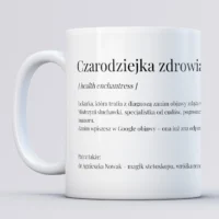 Kubek dla lekarki Czarodziejka zdrowia