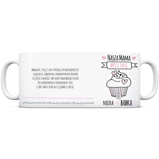 Kubek na prezent dla mamy nasza mama to niezła babka