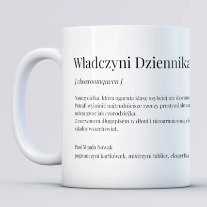 Kubek dla nauczycielki Władczyni Dziennika