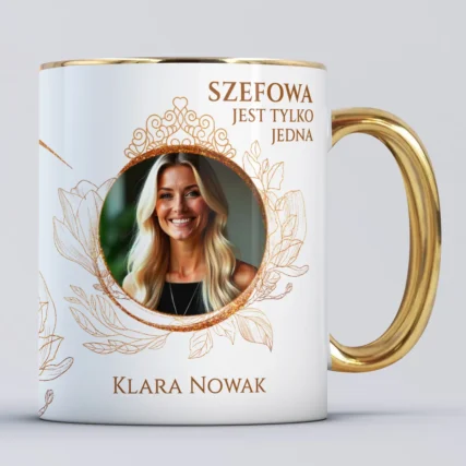 Kubek dla szefowej SZEFOWA jest tylko JEDNA