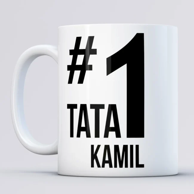 Kubek na Dzień Ojca Tata NUMER JEDEN #1