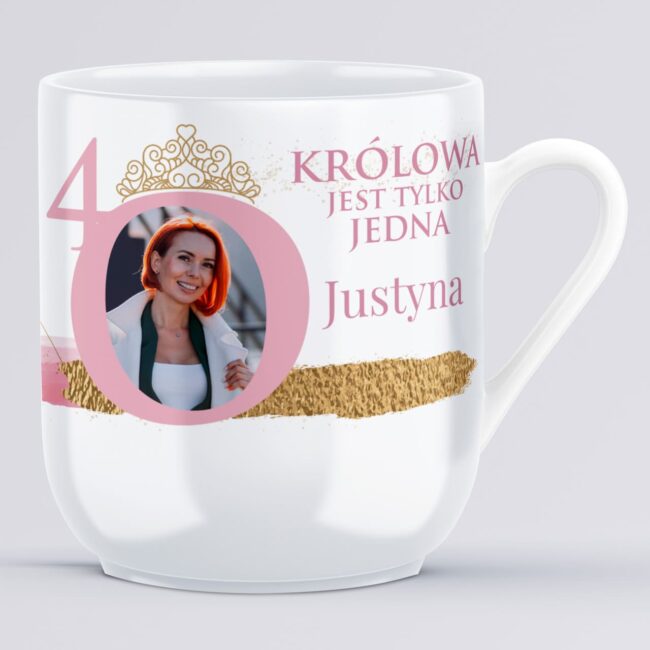 Kubek na 40 urodziny dla kobiety