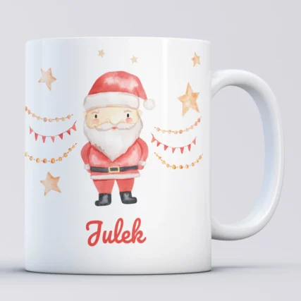 Kubek na mikołajki z imieniem MIKOŁAJ
