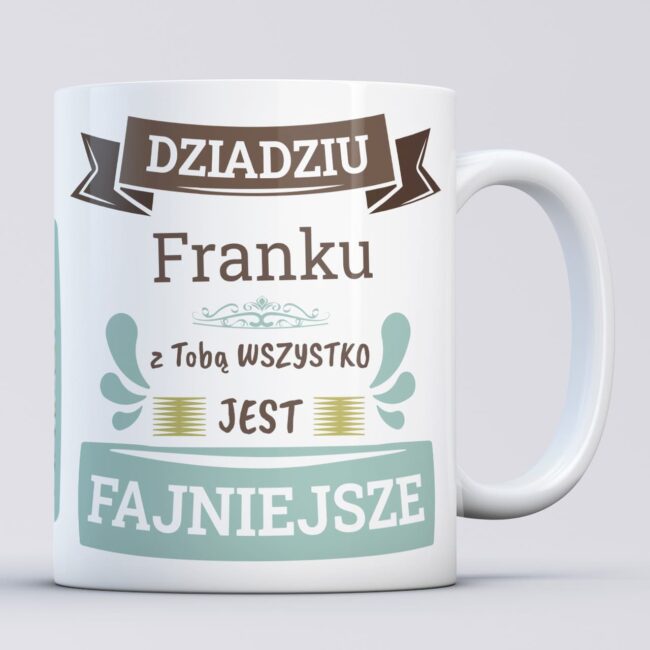 Kubek na prezent dla dziadka na dzien dziadka