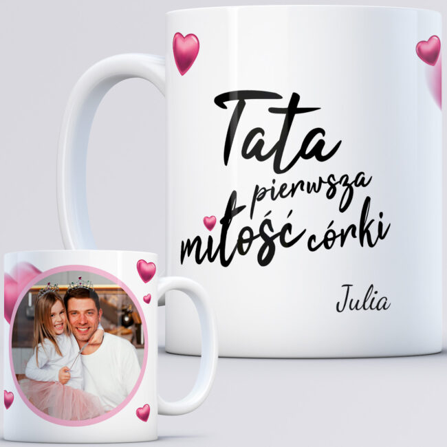 Tata pierwsza miłość córki Kubek
