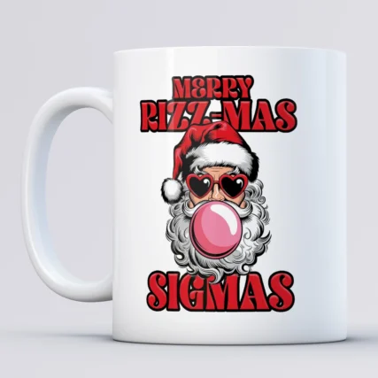 Kubek z imieniem dla kolegi i koleżanki Merry Rizz-mas Sigmas