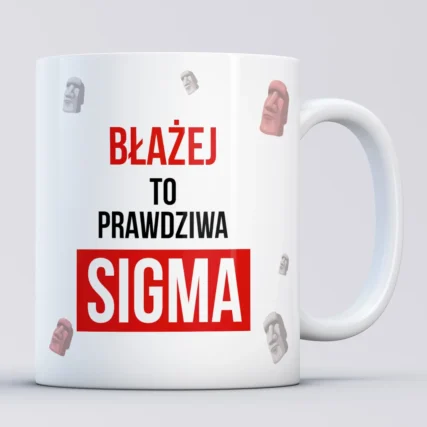 Kubek z imieniem i napisem SIGMA