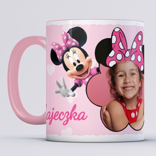 Kubek myszka minnie z imieniem