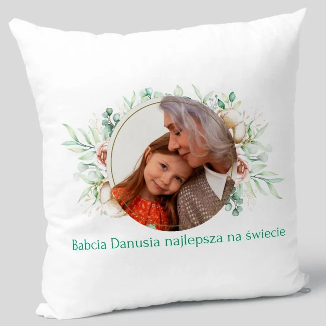 Najlepsza babcia na swiecie poduszka