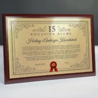 Prezent na 15 rocznicę ślubu