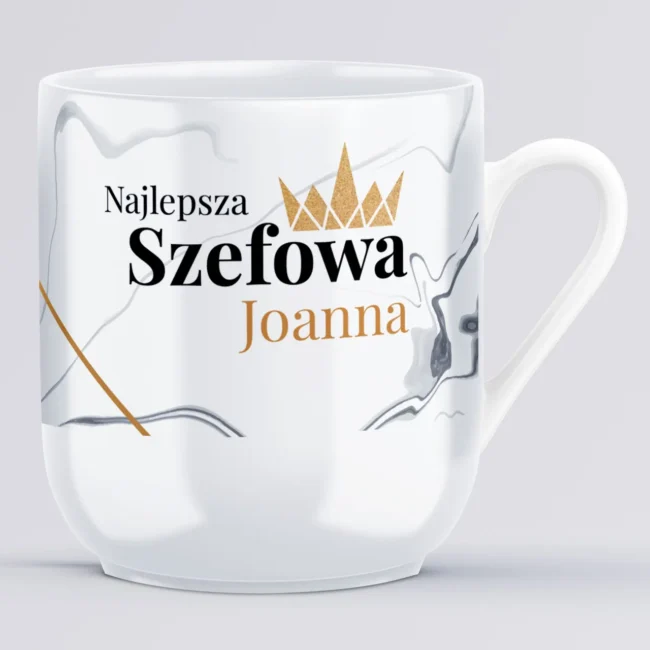 Personalizowana filizanka dla najlepszej szefowej