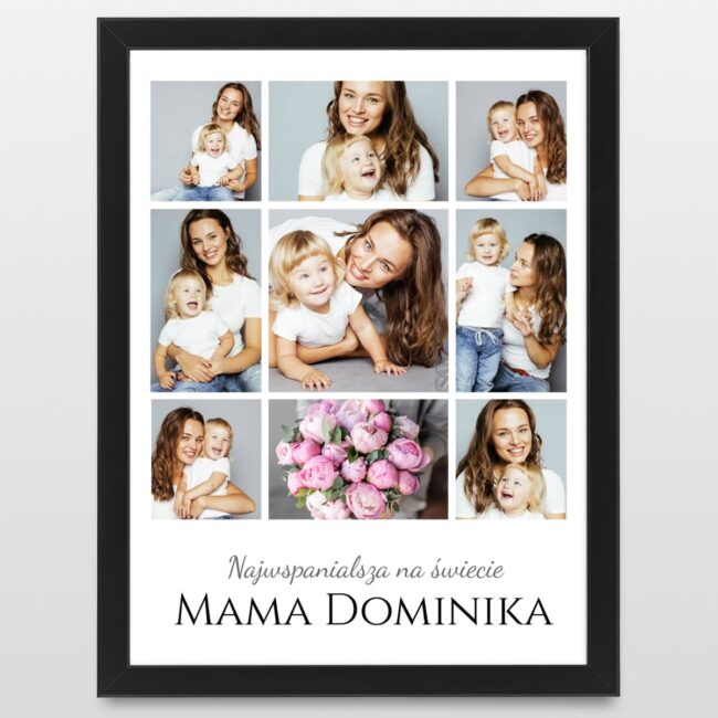 Personalizowany Plakat dla mamy idealny prezent dla mamy