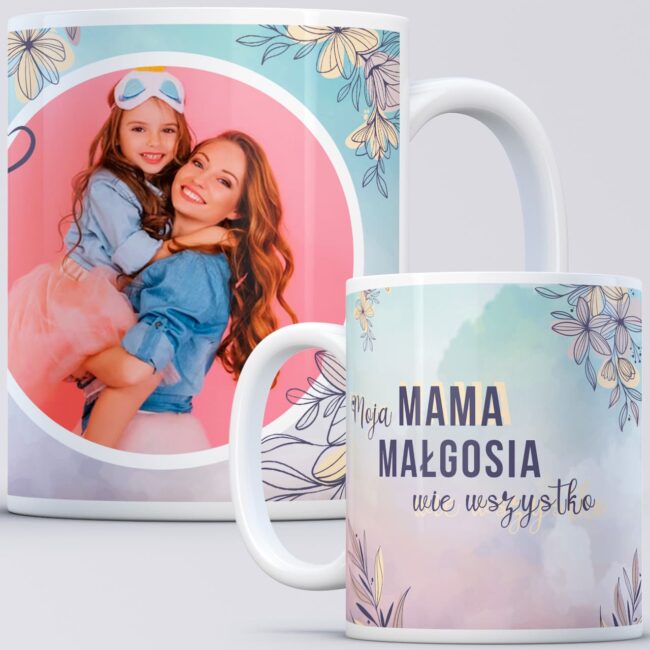 Personalizowany kubek dla Mamy ze zdjęciem