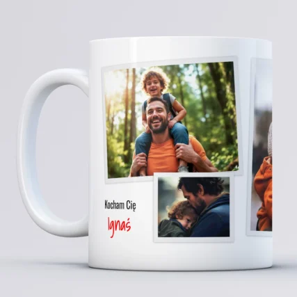 Personalizowany kubek dla Taty od dziecka TATUŚ