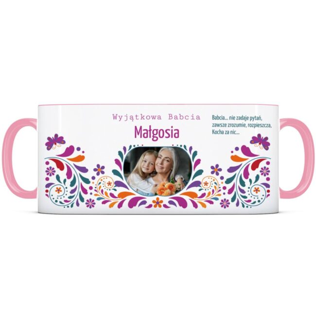 Personalizowany kubek dla babci na dzień babci