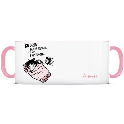 Personalizowany kubek dla śpiocha prezent dla śpiocha