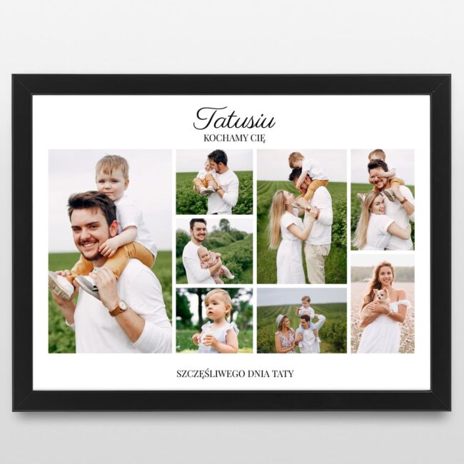 Plakat prezent dla taty Dzien Ojca 30x40 cm Plakat dla taty