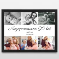 Plakat na 90 urodziny