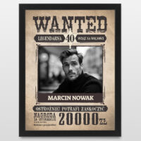 Plakat na 40 urodziny