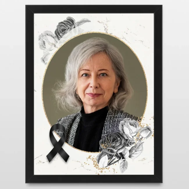 Plakat ze zdjęciem Zdjęcie do kościoła na pogrzeb
