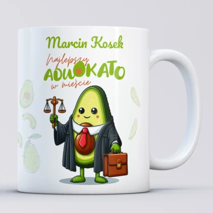 Śmieszny kubek dla Adwokata ADWOKATO