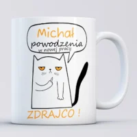 Śmieszny kubek na POŻEGNANIE kolegi odchodzącego z pracy