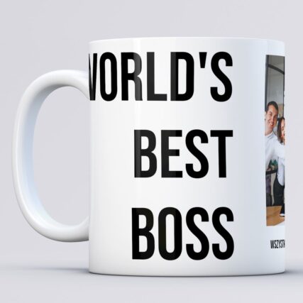 World's best boss kubek od pracowników