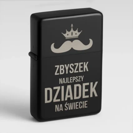 Zapalniczka z grawerem Prezent dla dziadka z imieniem