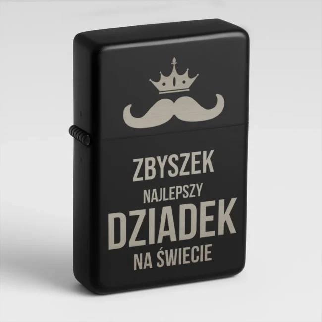 Zapalniczka z grawerem Prezent dla dziadka z imieniem