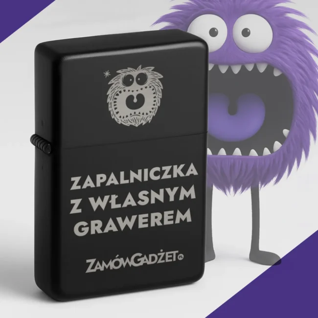 Zapalniczka z własnym grawerem