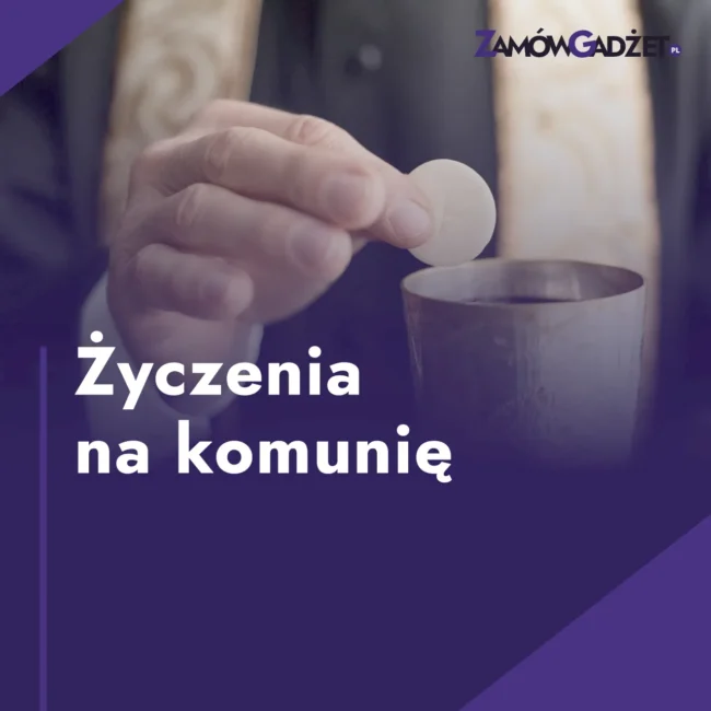 Życzenia na komunię