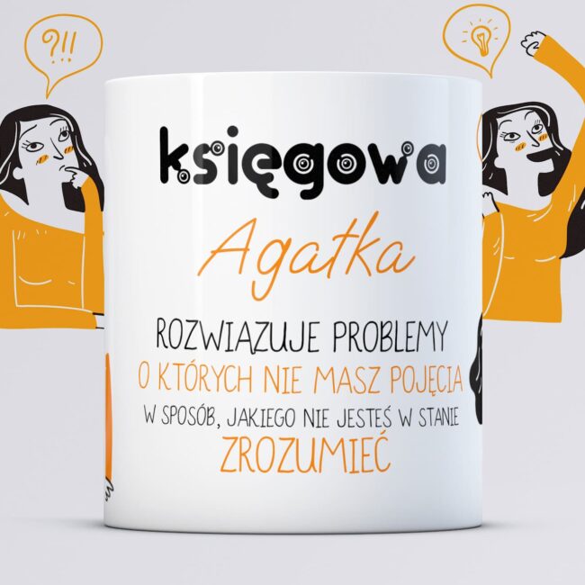 kubek dla ksiegowej smieszny prezent