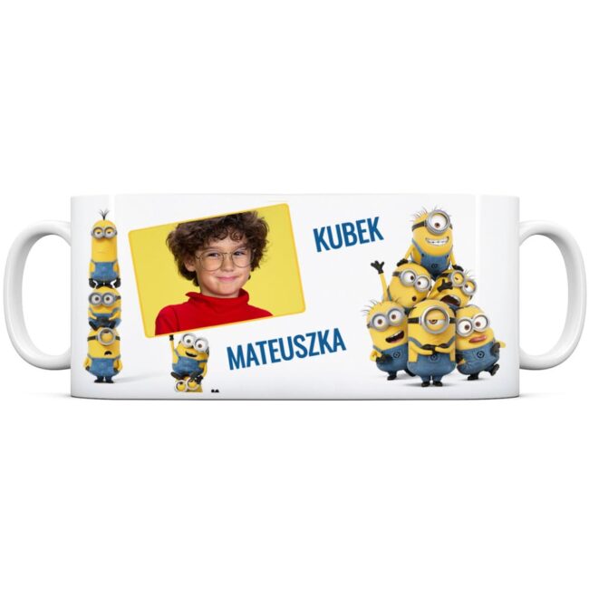 Kubek z minionkami i imieniem