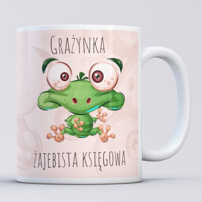 Śmieszny gadżet dla księgowej kubek personalizowany
