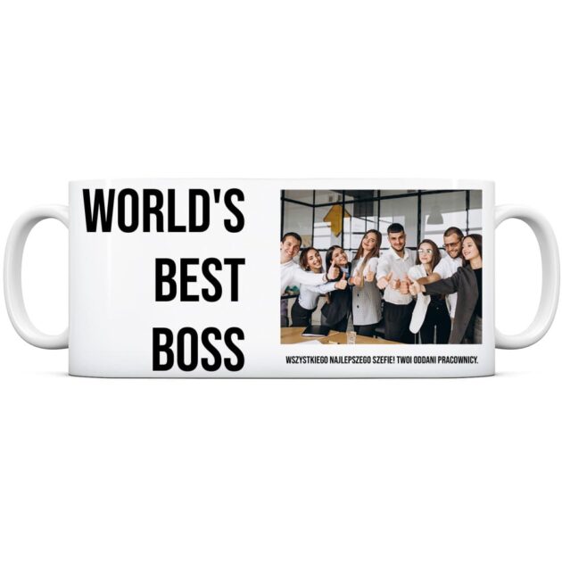 world best boss kubek dla szefa